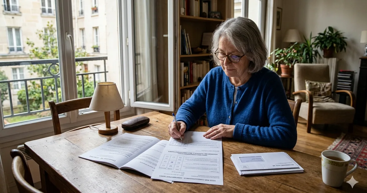 Vote par correspondance AG : formulaire, délais et validité 2026